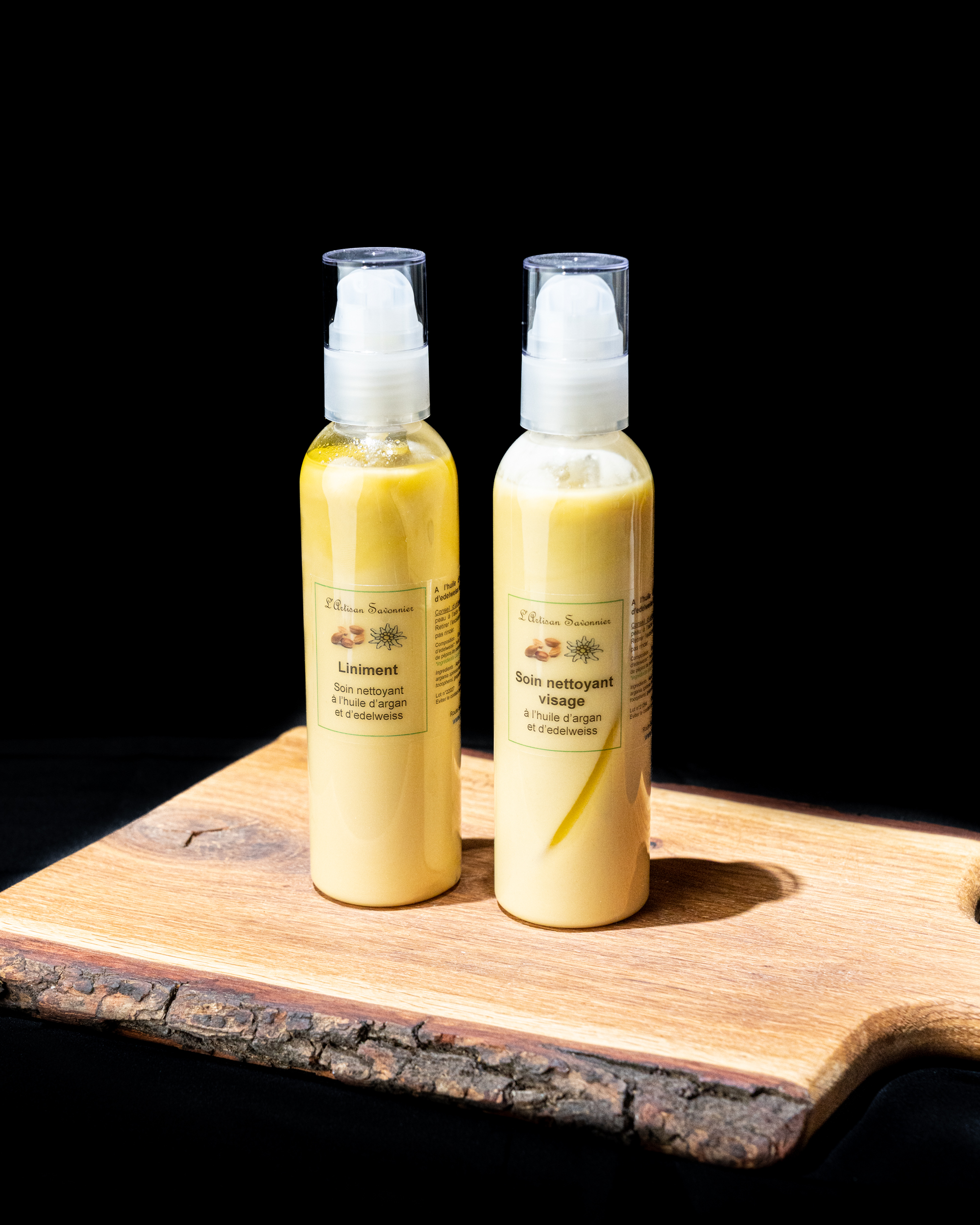 Liniment argan-edelweiss de l'Artisan Savonnier